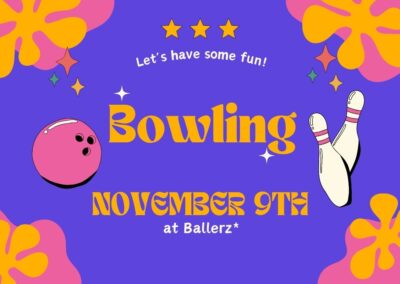 November 9th-Bowling at Ballers